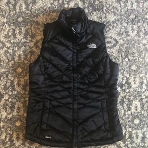 Black North Face Vest